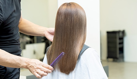 ナチュラルストレートパーマ